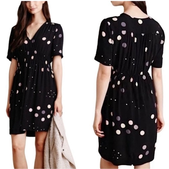 Anthropologie HD In Paris Felicity Polka Dot Dress 2 - Picture 1 of 5
